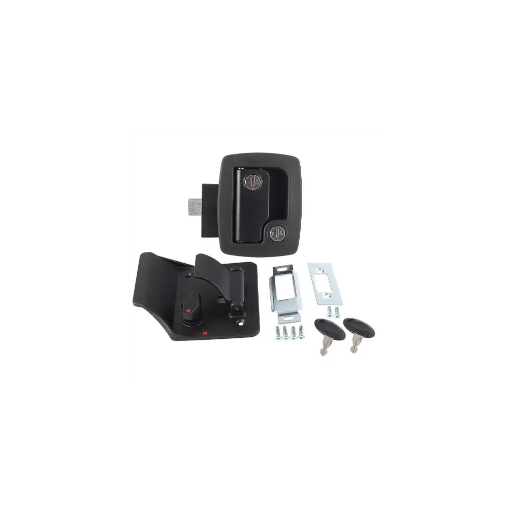 Bauer Door Latch w/ Keys - APP013-520
